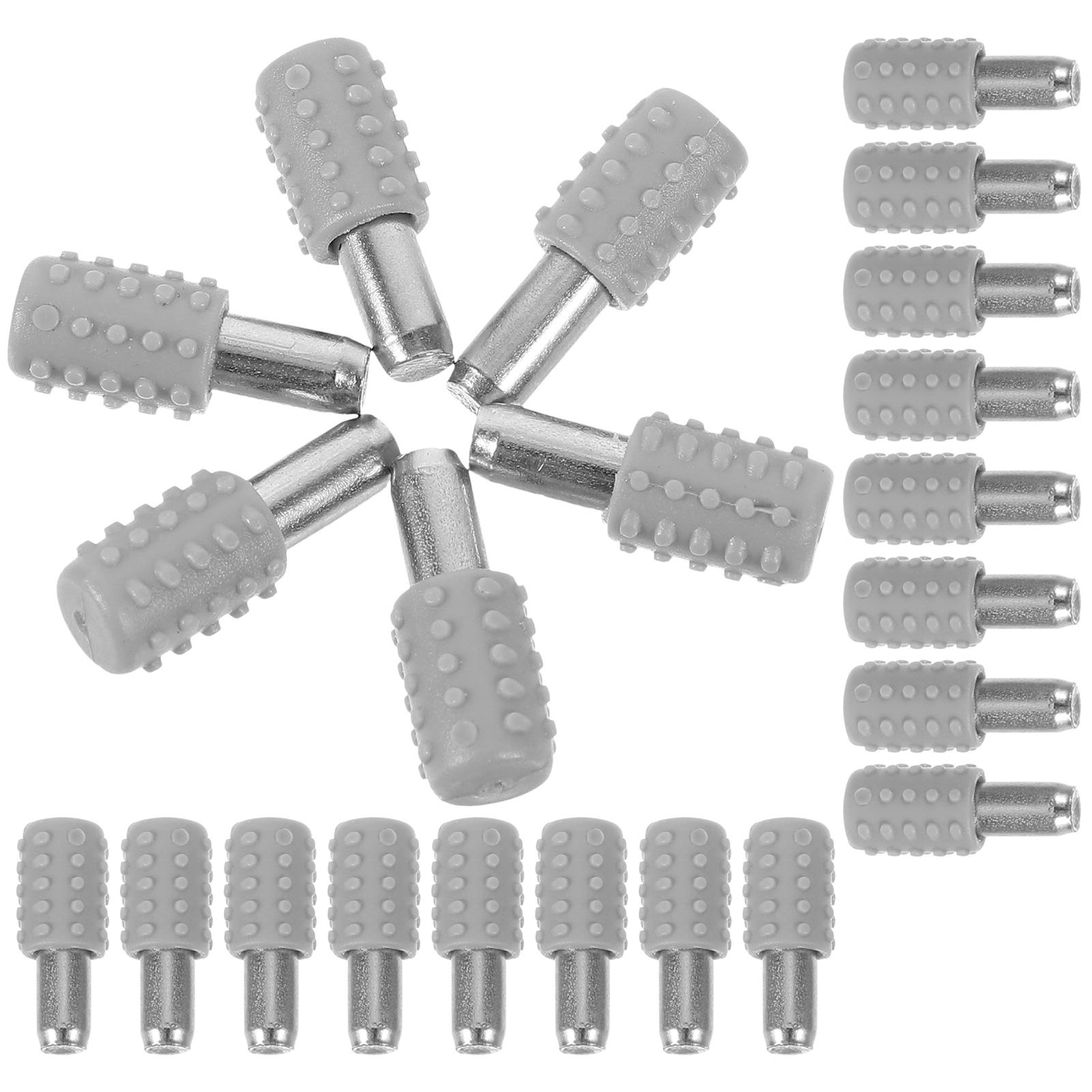 

50pcs Closet Cupboard Shelf Pin Wardrobe Bookcase Shelf Bracket Support 2X0.7CM