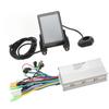 36V 48V 60V 500W 28A M6C Display Brushless Controller Kit Sine Wave 3 Modes Motor Brushless Controller Replacement