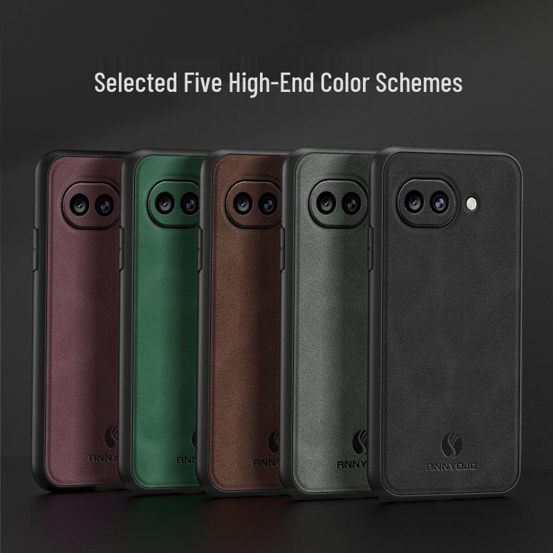 Étui à rabat magnétique avec texture cuir premium pour Google Pixel 10A: Protection Anti-Chute pour Modèles 6/7/8/9a.
