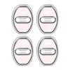 4Pcs Silicone Car Door Lock Buckle Protector Cover For VW Golf Tiguan T-Roc Polo Passat ID.4 T-Cross ID.3 Taigo ID.7 Atlas Beetl