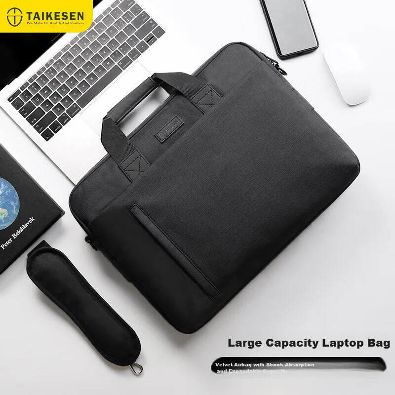 Taikesen Laptop Sleeve, Handheld Notebook Case, 14-Inch Business Bag for Men And Women, Compatible with Huawei, Lenovo, Apple Macbook