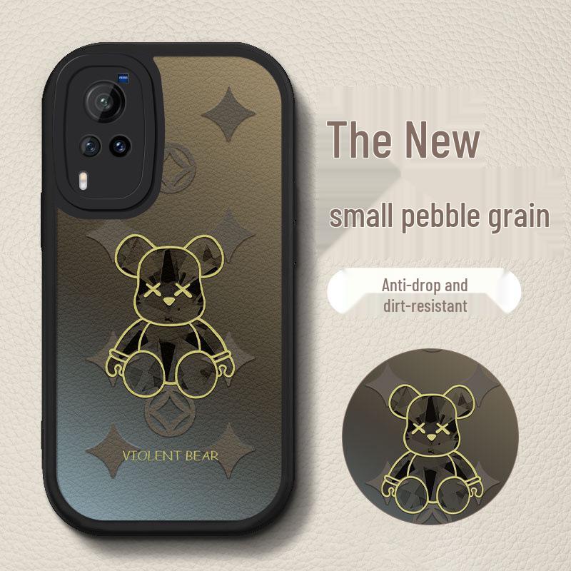 Vivo Phone Case: Compatible with S17, S16, S15, S9, S7, S6 - Solid Color, High-End, Protective Silicone.