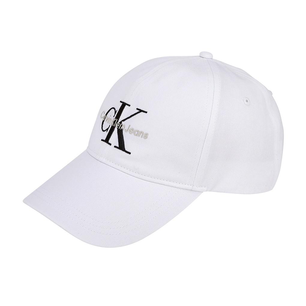 Calvin Klein Monogram Embroidered Ball Cap White / HX0263391_FLCKEA1H02 (10)White