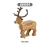 Christmas Elk Reindeer Deer Figures Animals Building Blocks Bricks Playthings for Children Kids Xmas Plaything Block Gifts
