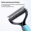 Teddy Detangling Dog & Cat Comb - Double-Sided Hair Brush Artifact