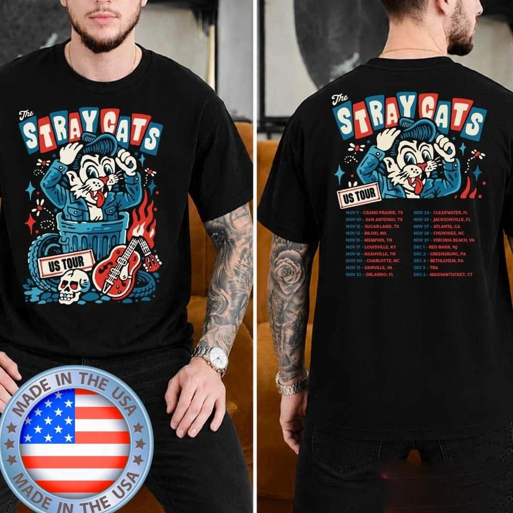 T Stray C@ts 2026 US Fall Tou,r Dates List For November 9 In Grand T-Shirt Unise