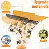 11 Pcs Beeswax Food Wrap Set Reusable Environmental Organic Cotton Bread Sandwich Cheese Fruit Wraps Food Bowl Covers