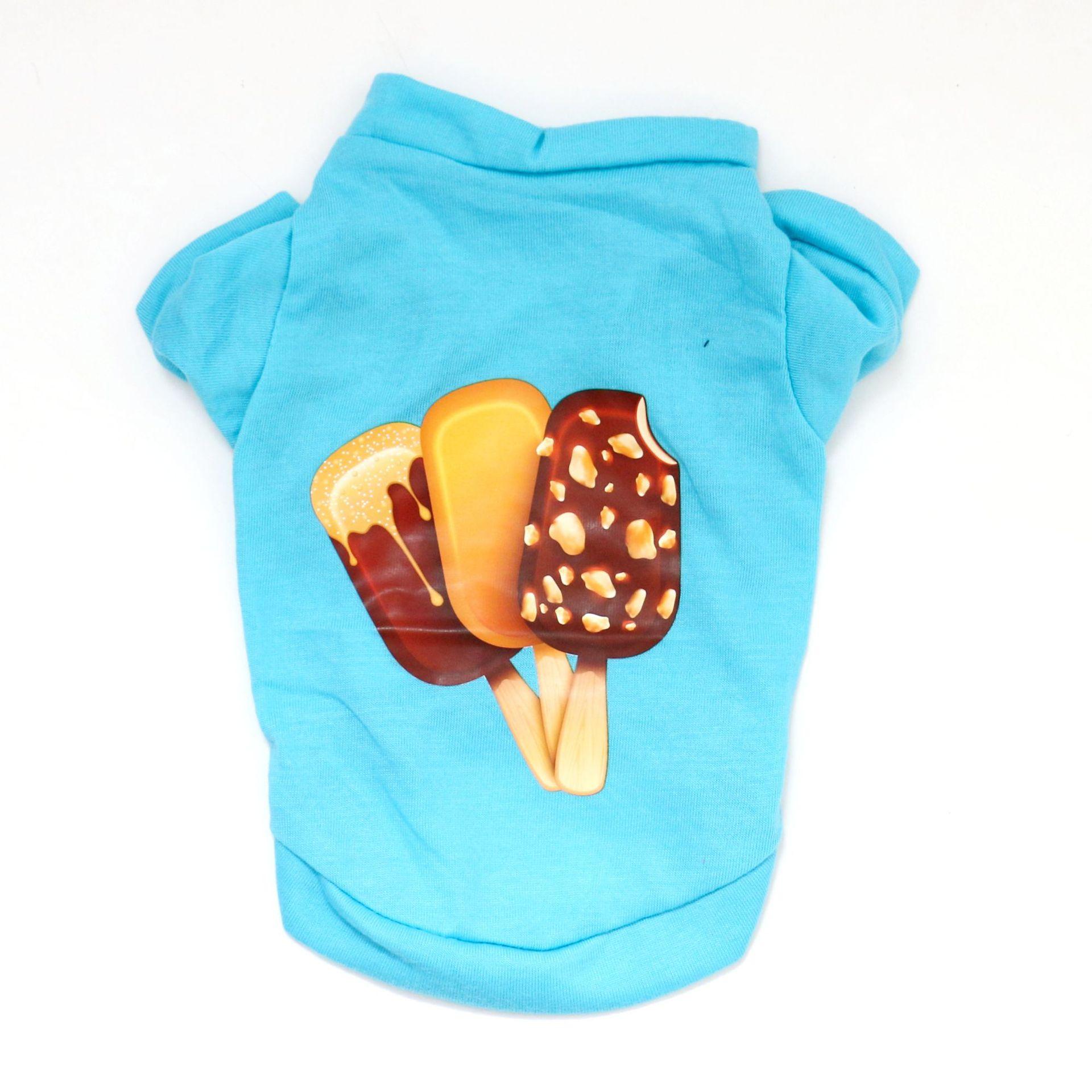 

Летняя одежда для собак Щенок Котенок Дышащая футболка Жилет L