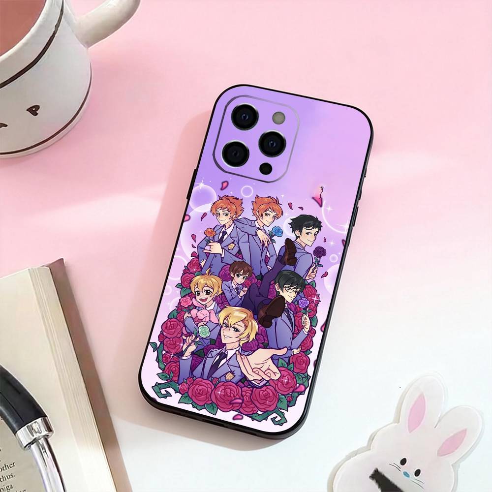 Anime Ouran High School Host C-Club Phone Case Silicone Soft For IPhone 17,16,15,14,13,12,11,XS,Plus Pro Max