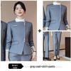 Unisex Professional Three-Piece Suit: Autumn/Winter Shirt, Pants, Skirt Set