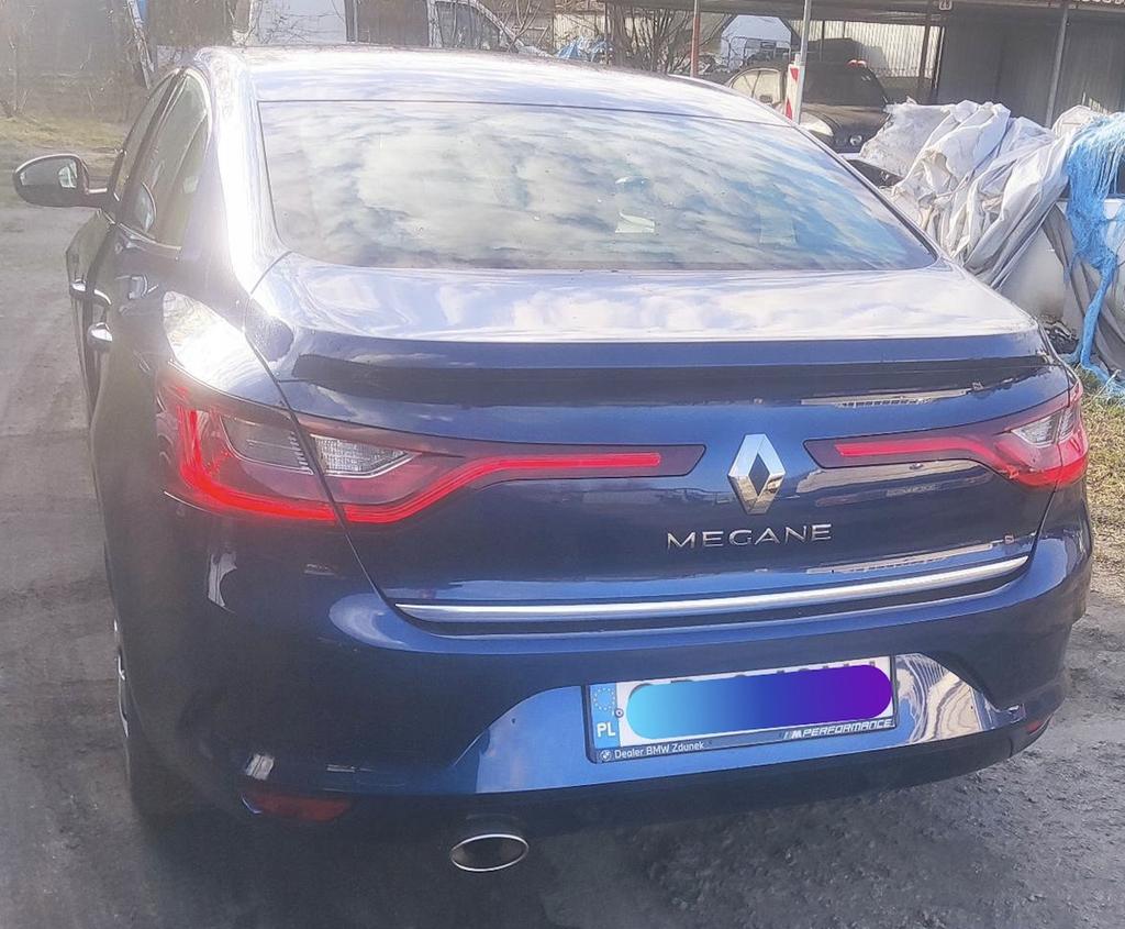 Renault MEGANE IV Sed CHROME STRIP Trunk Lid