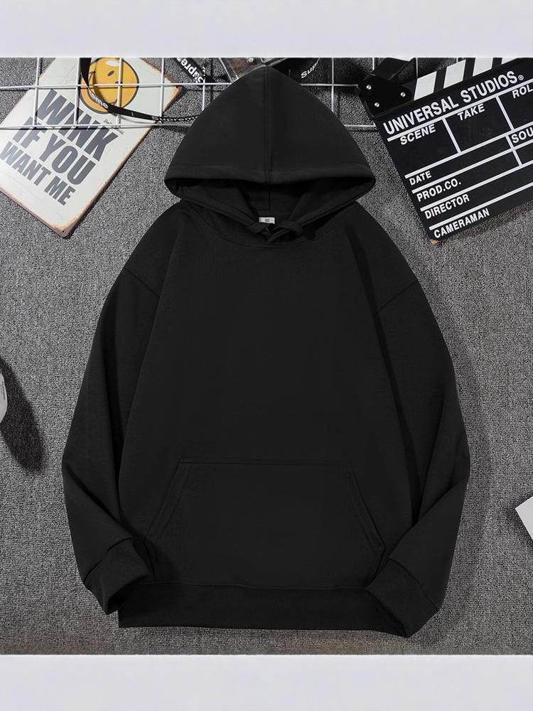 320g Hua Cotton Unisex Loose Fit Double Hood Sweatshirt