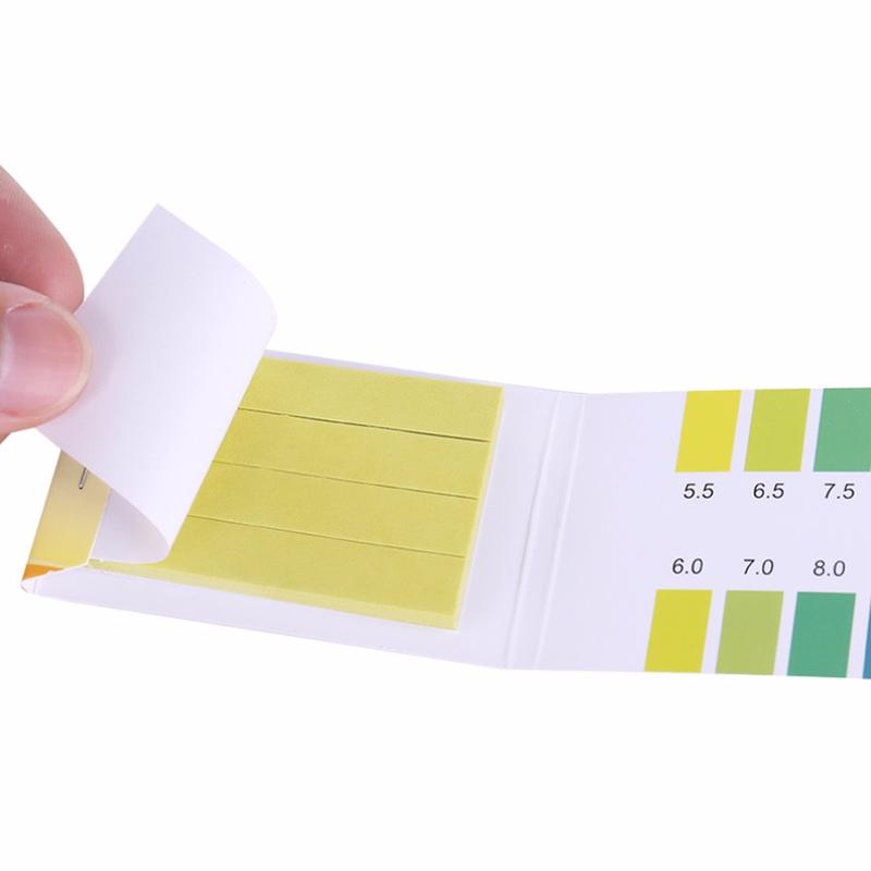 80 Strips PH Range 5.5-9.0 PH Alkaline Test Indicator Paper Water Litmus Testing Kit PH Meters