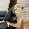 Chic Vintage Inspired Single Shoulder Tote Bag For Women Stylish Pu Fabric Design