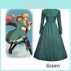 Costume de cosplay de Sophie du Château Ambulant : robe magnifique à manches longues