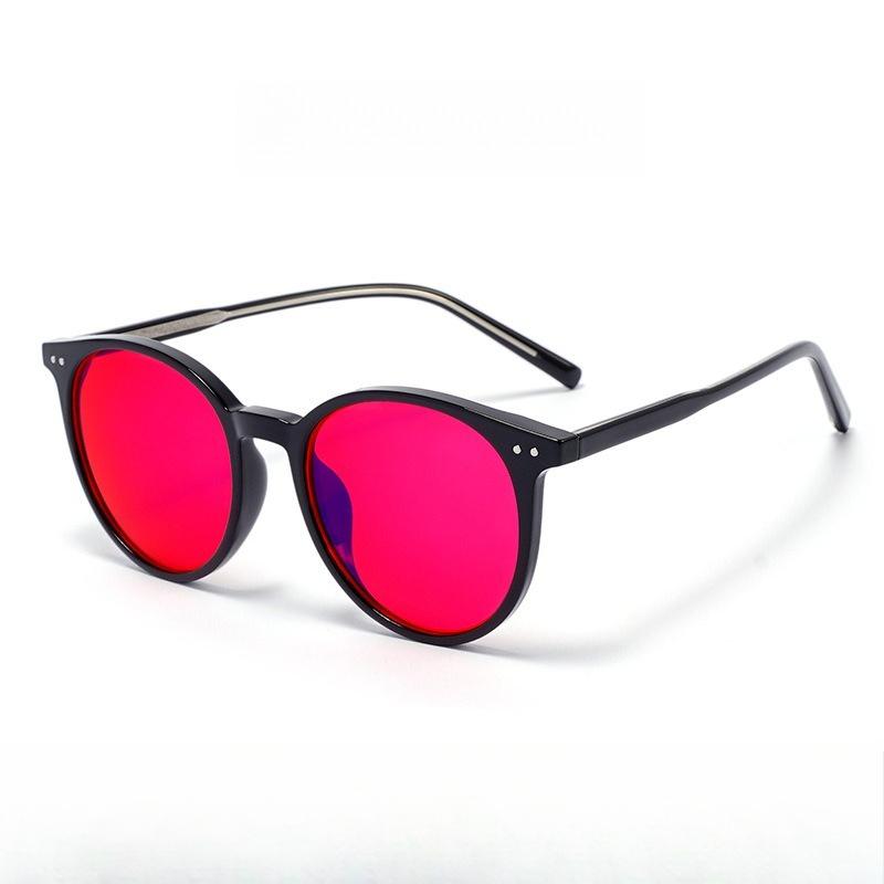 

New Anti-Blue Light Glasses Wine Red Orange Lens Radiation Protection with Melatonin for Better Sleep TR90 Eyeglass Frames