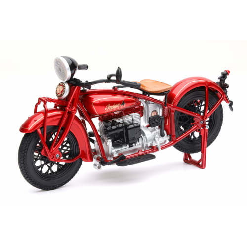 New Ray 1930 Indian 4 Red 1/12 Diecast Motorcycle Model