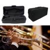 Durability Waterproofed Trumpet Gig Bag Adjustable Shoulder Straps Front Pocket for Instrument Protecting