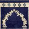 Golden Velvet Entry Doormat for Home, Hotel, or Mall