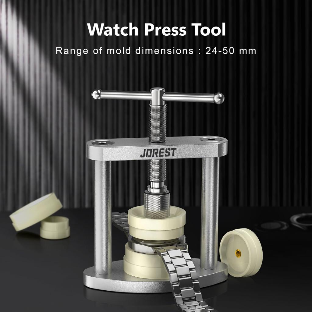 JOREST Watch Repair Tool Kit Case Back Battery Replacement Case Watch Strap Adjustment Watch Band Replacement Watch Watch Watch Battery Replacement