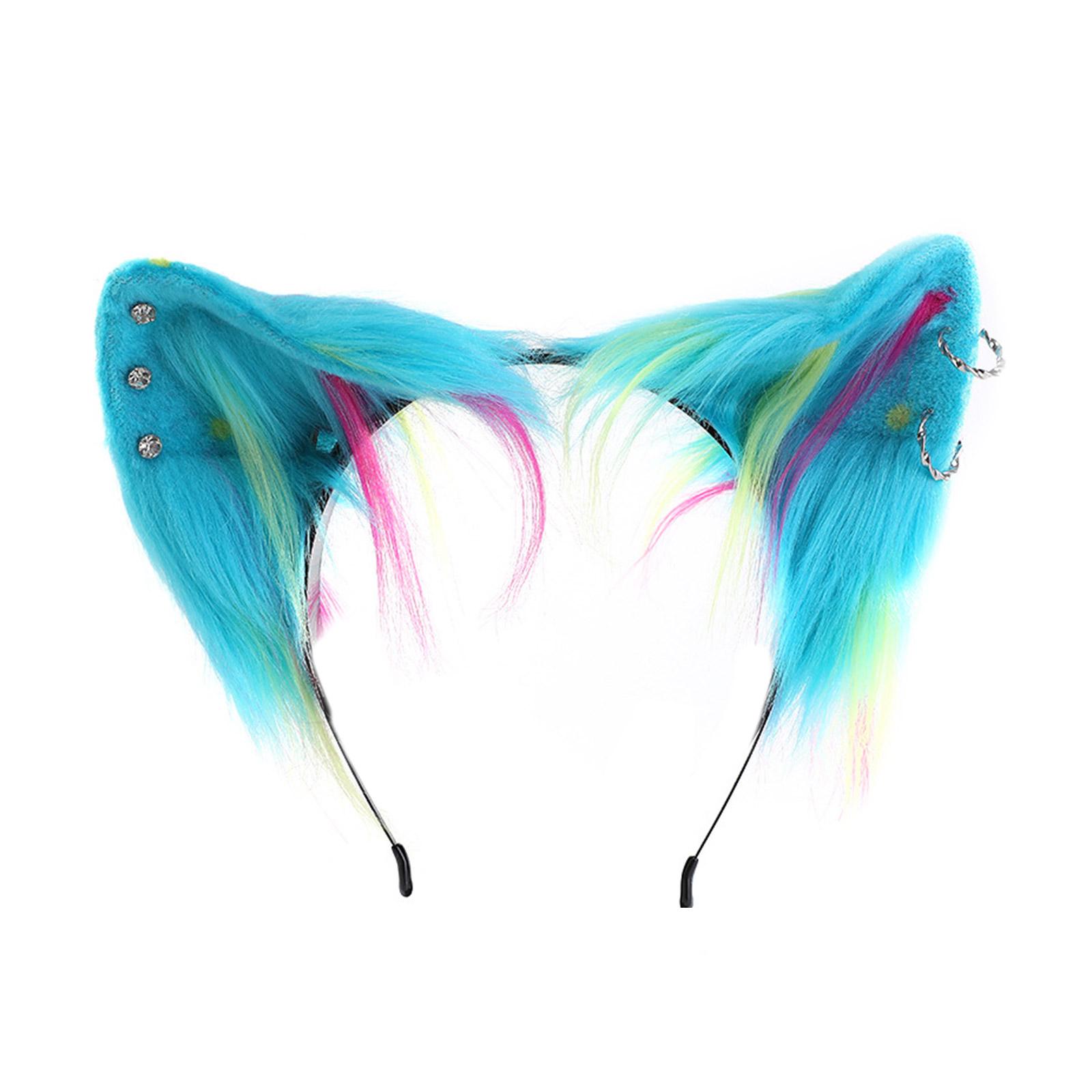 

Cat Cosplay Accessories Party Costume Sexy Kitten Headband Animation Hair Hoop for Masquerade ComicCon
