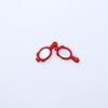 5/10/20Pcs Mini Cartoon Handheld Mirrors Straight Hole Beads Diy Jewelry Garment Pendant Accessory Dollhouse Decor