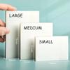 Memo Pads PET Material Scrapes Stickers Sticky Simple Note Paper Transparent Sticky Notes