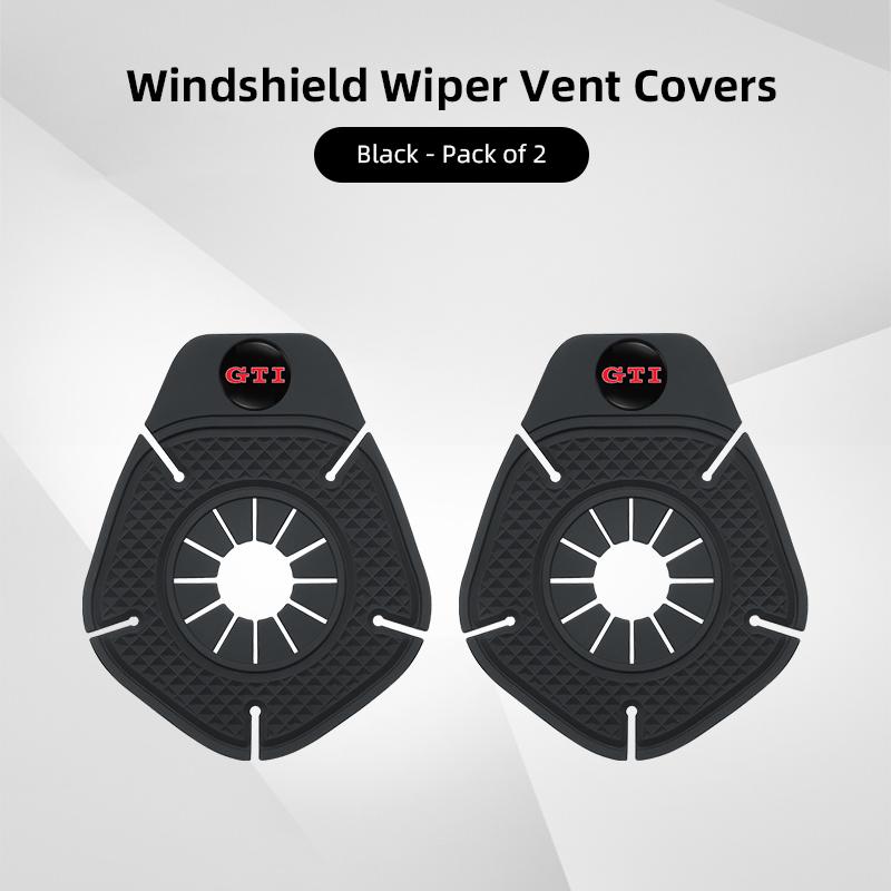 EFG1 Car Wiper Hole Protective Covers Debris Leaves Dustproof Sleeve For VW GTI Polo Golf Passat B6 Tiguan Arteon Jetta T-ROC ID.4 CC