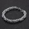 Unisex Bysantinsk Kjede Armbånd Hummerlås Rustfritt Stål Polert Tykt Lett Hip Hop Håndleddsmykker Shopping Jobb Fest Dating