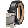 1Pcs Fashion Automatic Buckle Belt, Korean Version Of Men'S Belt, Two-Layer Cowhide Ly36-31703-1