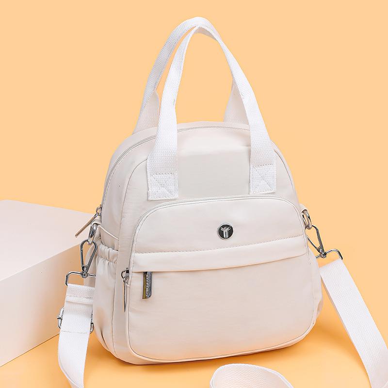 Lightweight new fashion versatile shoulder messenger bag women's leisure niche small bag nylon bag backpack