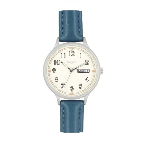 

Follow Fragola Day-Date Watch N02724S-1 BL Women s Blue