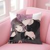 Hot Cute Japanese Anime TTamons BSide Cushion Cover Pillow Case Soft Skin Friendly Fabric  Concealed Zipper