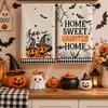 Ghost Pumpkin Halloween Ultra-fine Fiber Home Quick-dry Towel