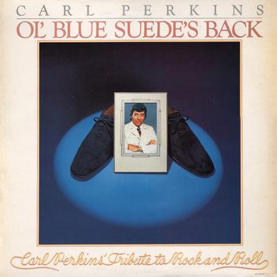 LP Record CARL PERKINS - Ol' Blue Suede's Back UATV30146 Jet Records 1978 UK Rock Used
