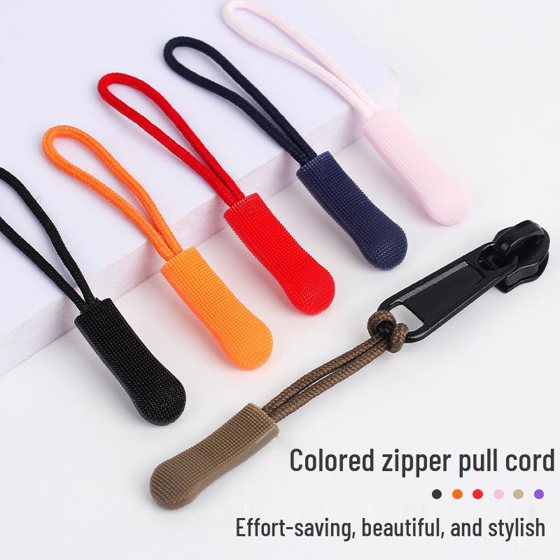 Zipper Puller and Tail Rope: Anti-Slip Nylon Accessories for Bags, Clothes, and Backpacks