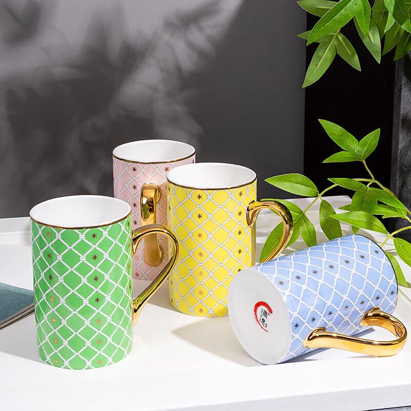 Tanghui Dopamine Nordic Ceramic Mug with Lid