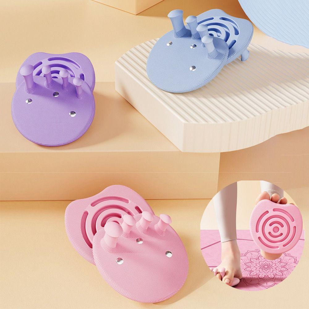 2Pcs Anti-Slip Arch Foot Trainer Elastic Bunion Corrector Foot Alignment Device  Leg Muscle Training