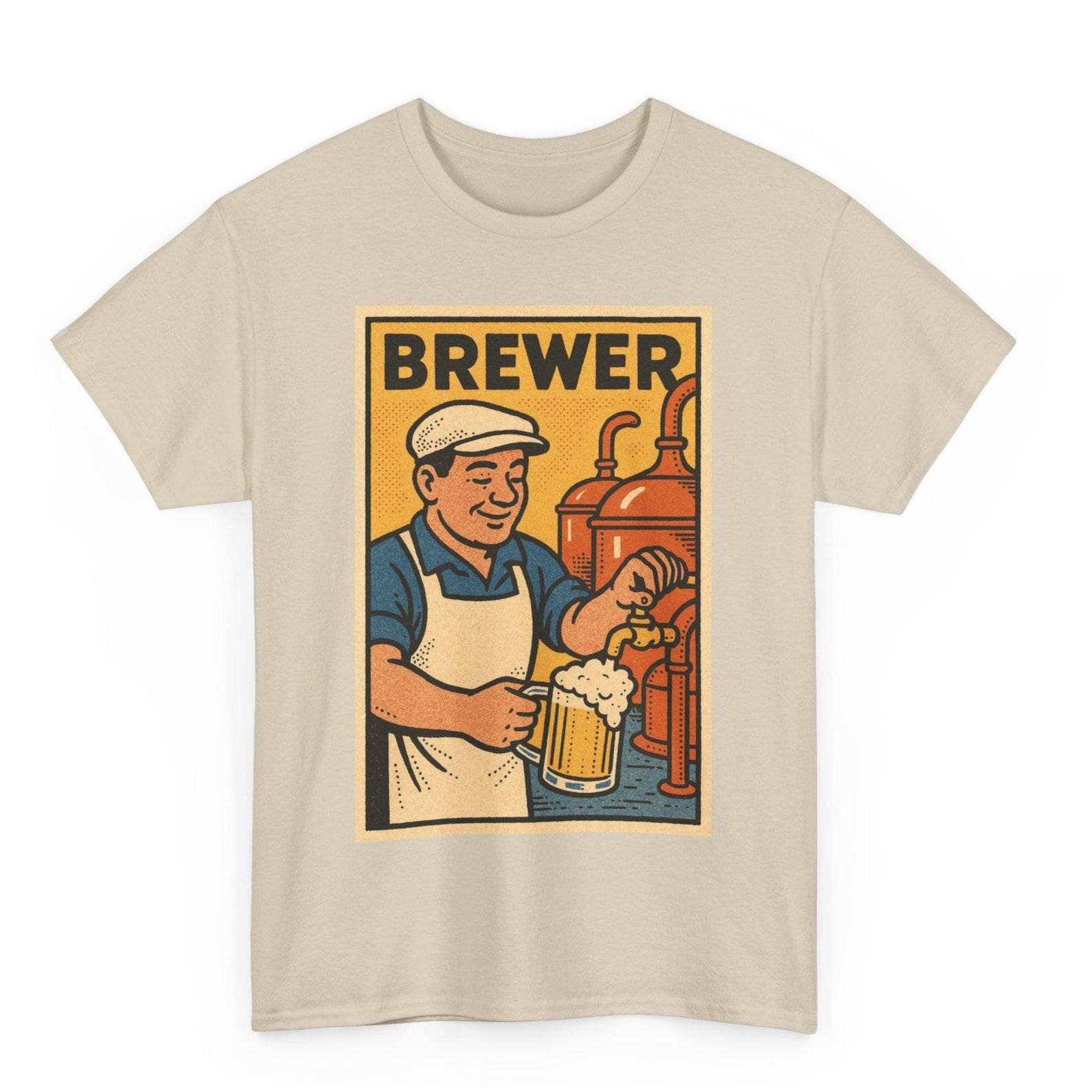 Retro Comic Craft Beer T-Shirt: Funny Brewmaster Gift 3XL