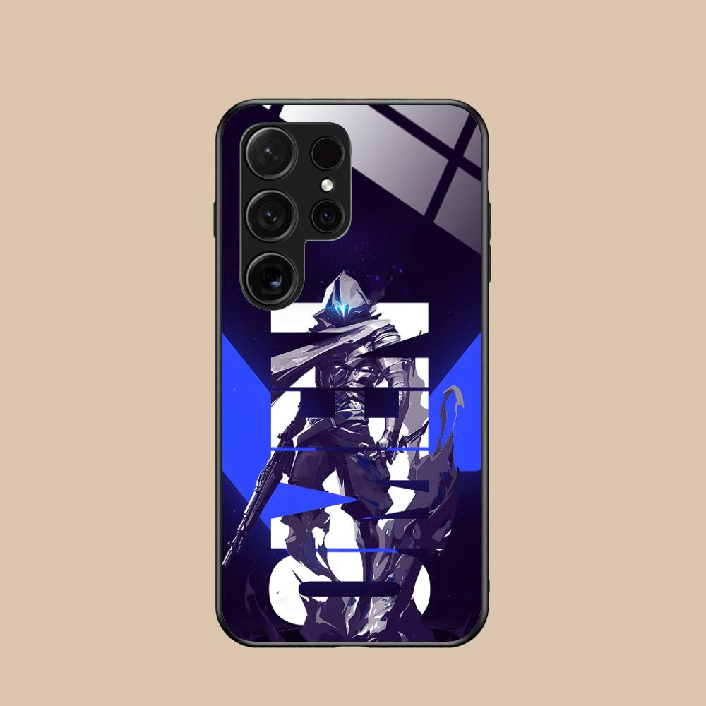 

Valo Omen Phone Case for Samsung Galaxy S26 S25 S24 S23 S22 S21 S20 Note20 Plus FE Ultra Glass Protective Cover Galaxy S20 FE