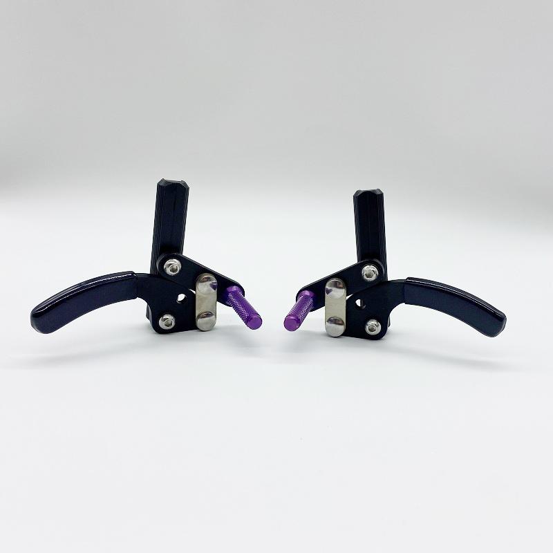 1 Pair of Universal Installation of All-Aluminum Alloy Wheelchair Brake Accessories