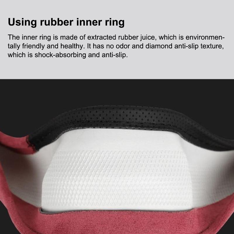 Semišový poťah na všetky ročné obdobia Poťah na volant auta Ultra tenký Protišmykový Tvar D Okrúhly Priedušný Ochranný poťah na volant auta