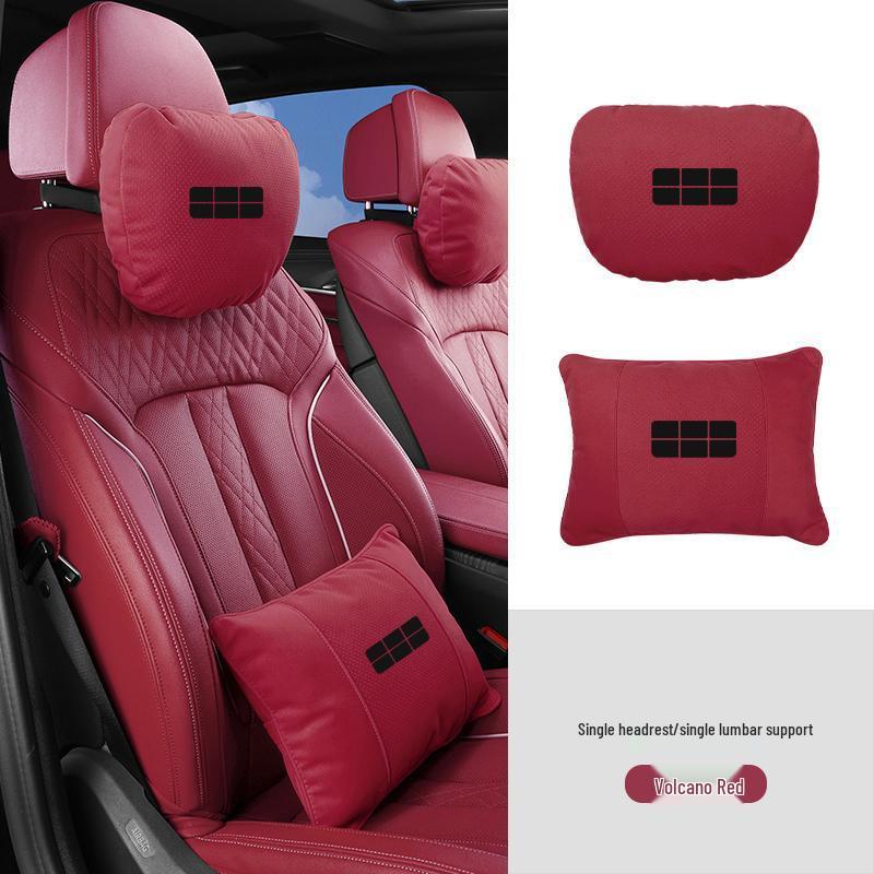 Geely Galaxy L7 Headrest & Lumbar Support Pillow Set for Interior Decoration