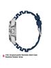 VICTORINOX PROFESSIONAL DIVER Stainless Steel Case Blue Blue Rubber Gift Item 241734 I.N.O.X. Wristwatch, (316L/Forged), Dial, Strap,