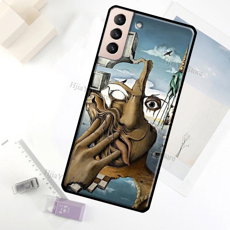 Salvador Dali Art Case For Samsung Galaxy S23 Ultra Note 20 10 S9 S10 Plus S20 S21 FE S22 Ultra Phone Cover