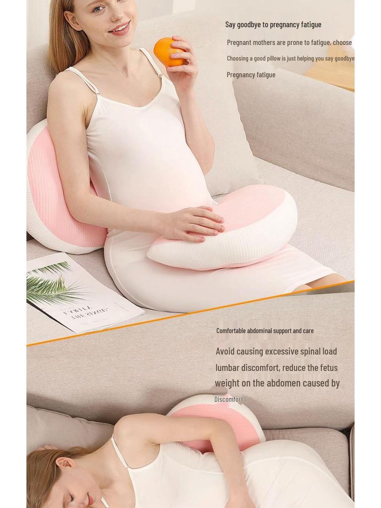 Hamilelik Yan Yatış Destek Yastığı: Hamile Kadınlar İçin Bel ve Sırt Yastığı