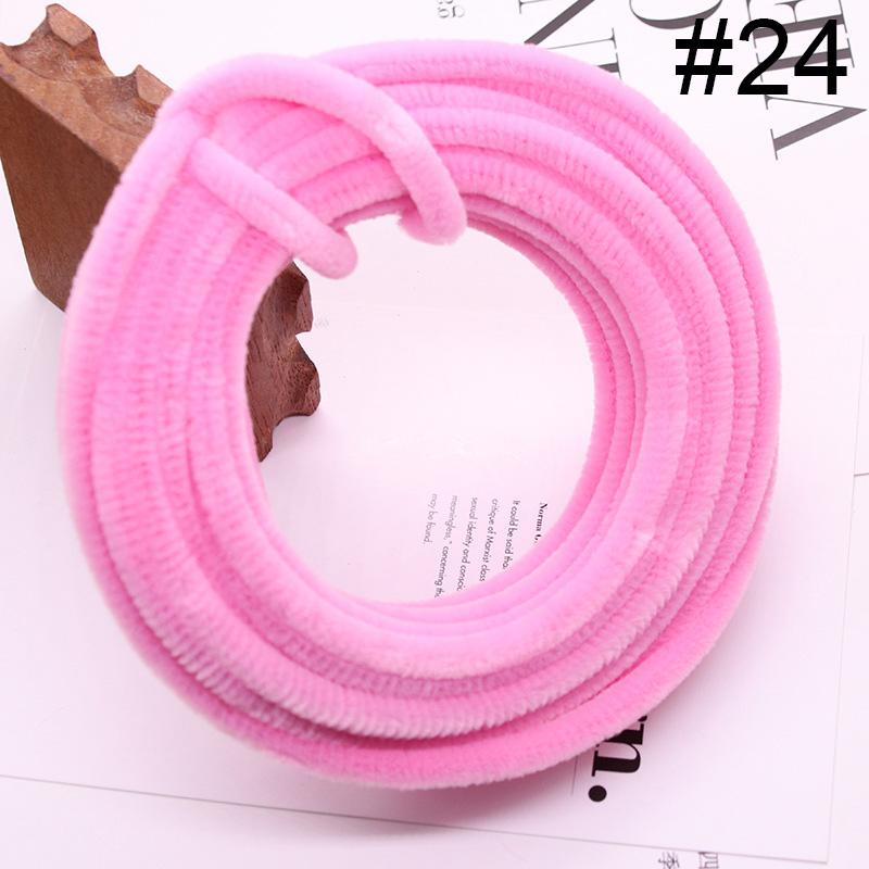 DIY Velvet Stick Flexible Handmade Twist for Hairpins Flowers Toys Wire Supplies