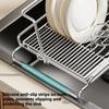 Adjustable Sink Drain Basket Non-Slip Dish Drying Rack Tableware Storage Shelf  Basin