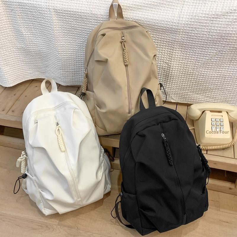 Large Capacity Schoolbag Male And Female High School College Students Simple Leisure Sports Backpack  Travel Backpack
