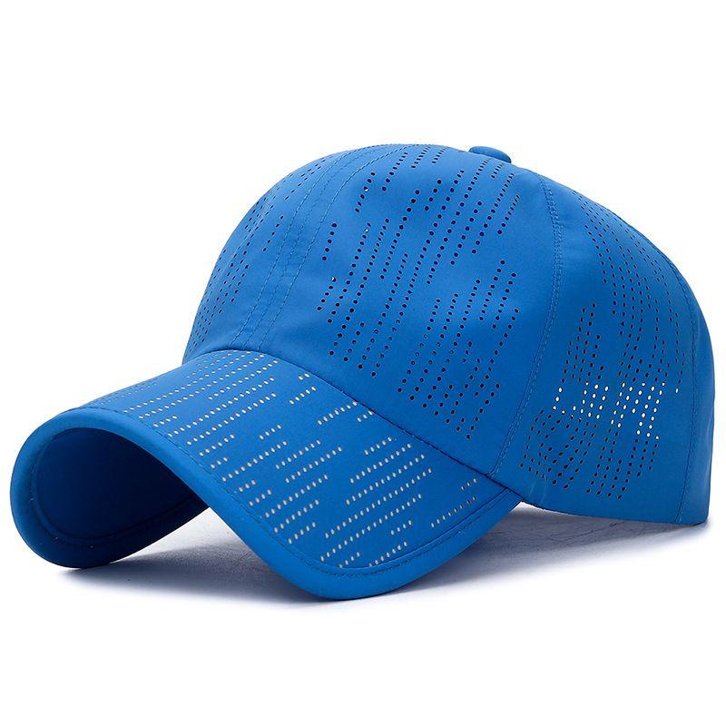 Quick Drying Hat Marathon Outdoor Sports Mountaineering Breathable Mesh Duck Tongue Hat Sunshade Baseball Hat Men and Women